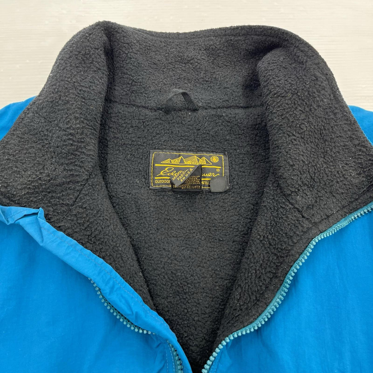 ブルゾン 80-90S 黒タグ XL アメリカ製 ブルー