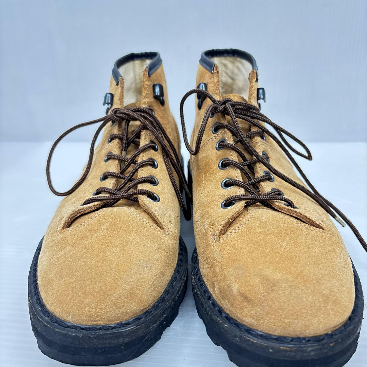 ブーツ CZECHOSLOVAKIA MILITARY BOOTS モンキーブーツ 茶 25.5cm (US7 1/2 UK7 EU41)
