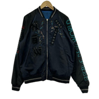 ジャケット DIESEL リバーシブルスカジャン 紺 (S) S