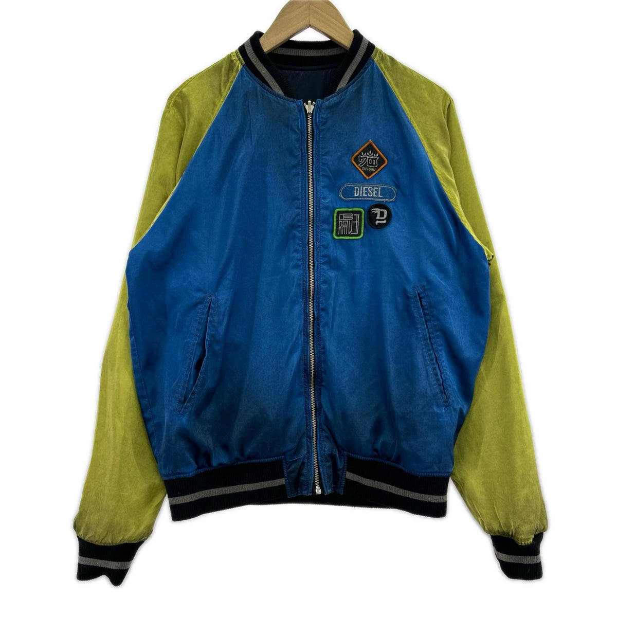 ジャケット DIESEL リバーシブルスカジャン 紺 (S) S