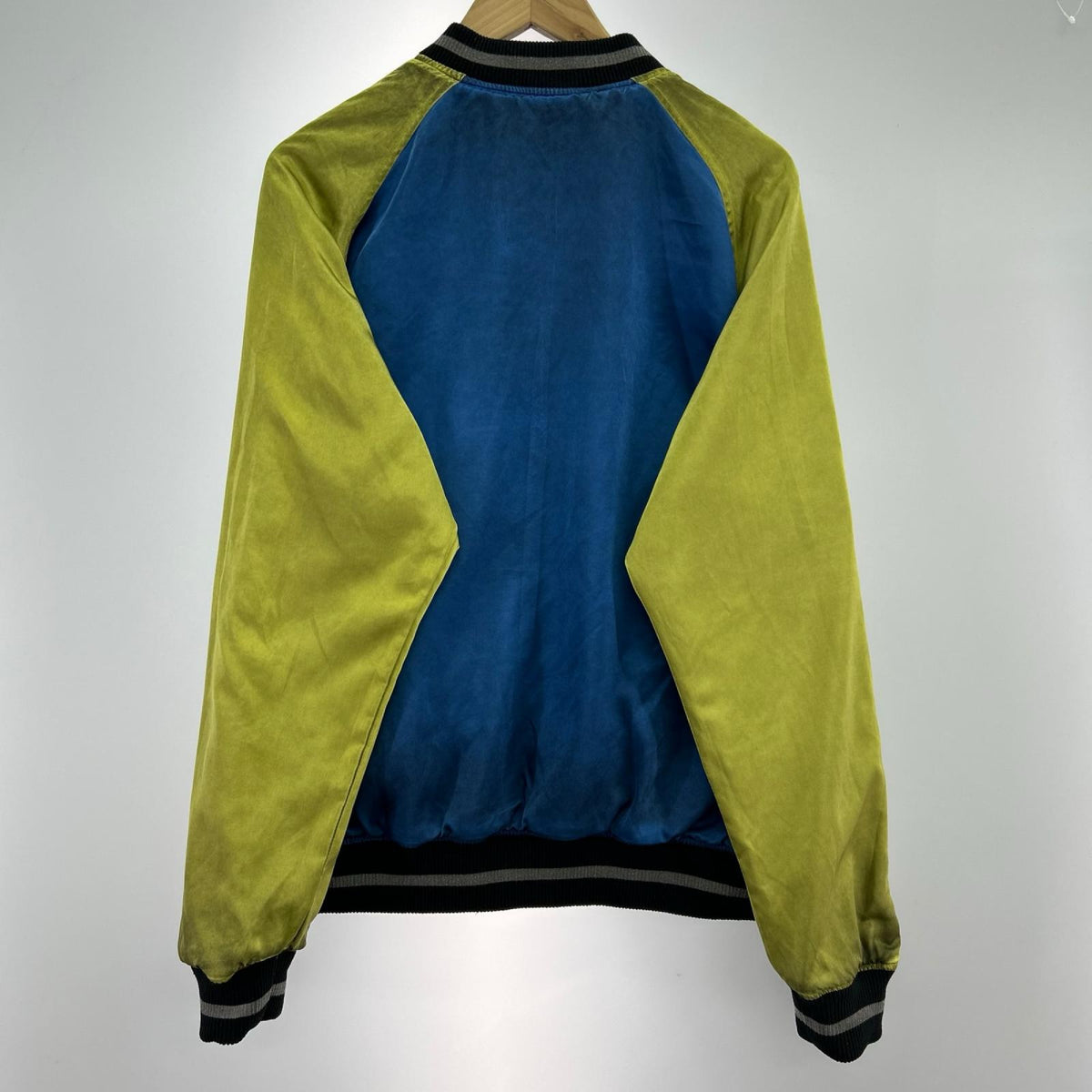 ジャケット DIESEL リバーシブルスカジャン 紺 (S) S