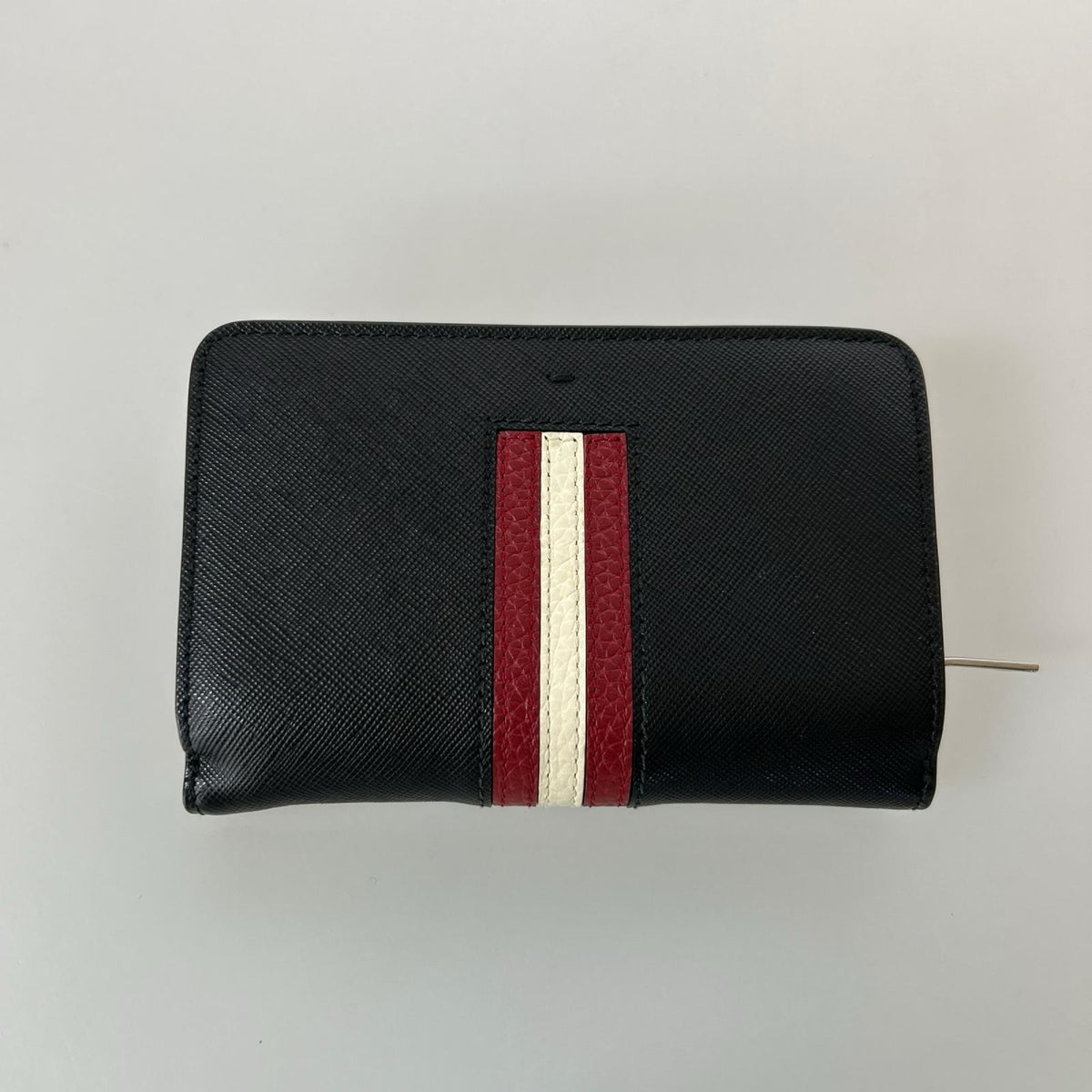 コンパクトウォレット BALLY 二つ折り財布 黒