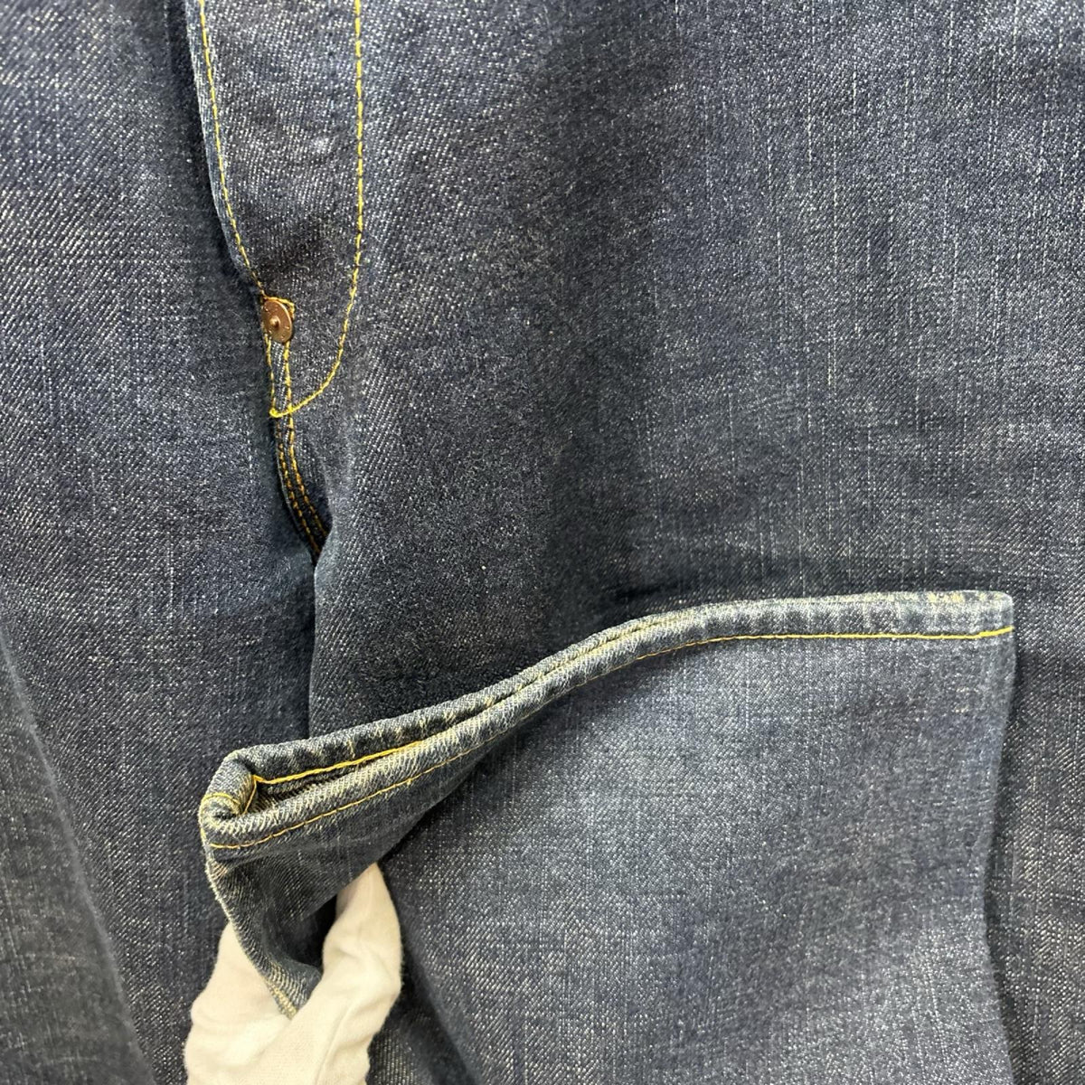 デニムパンツ カモメ×家紋刺繍 デニムパンツ (W34) 34 ネイビー