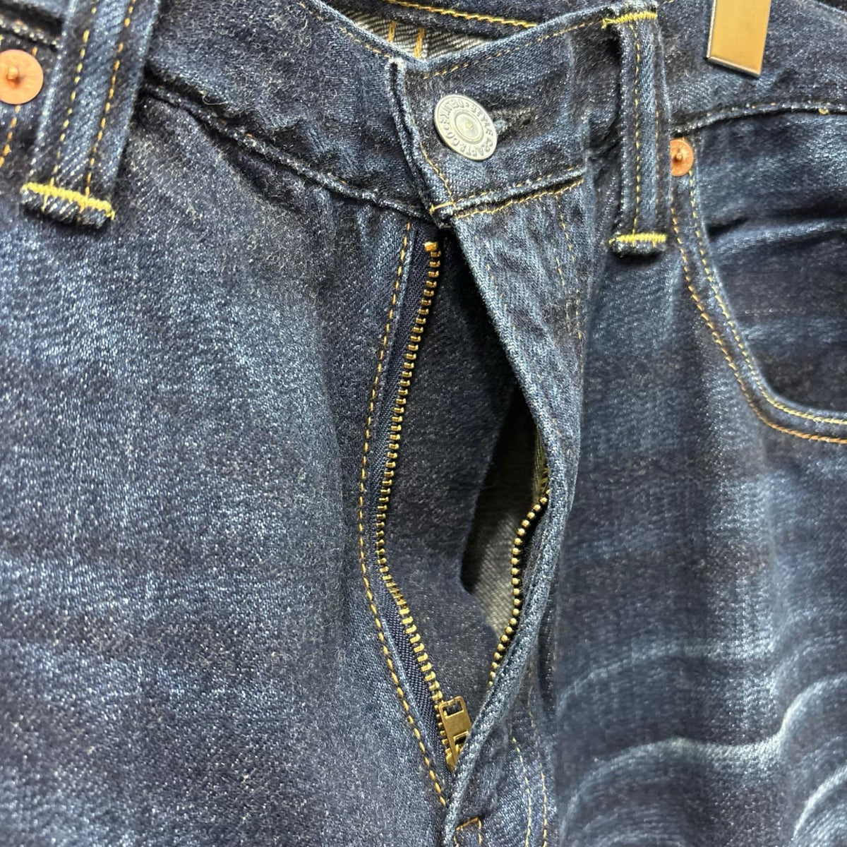 デニムパンツ 9103 カモメペイント デニムパンツ (W36) 36 ブルー