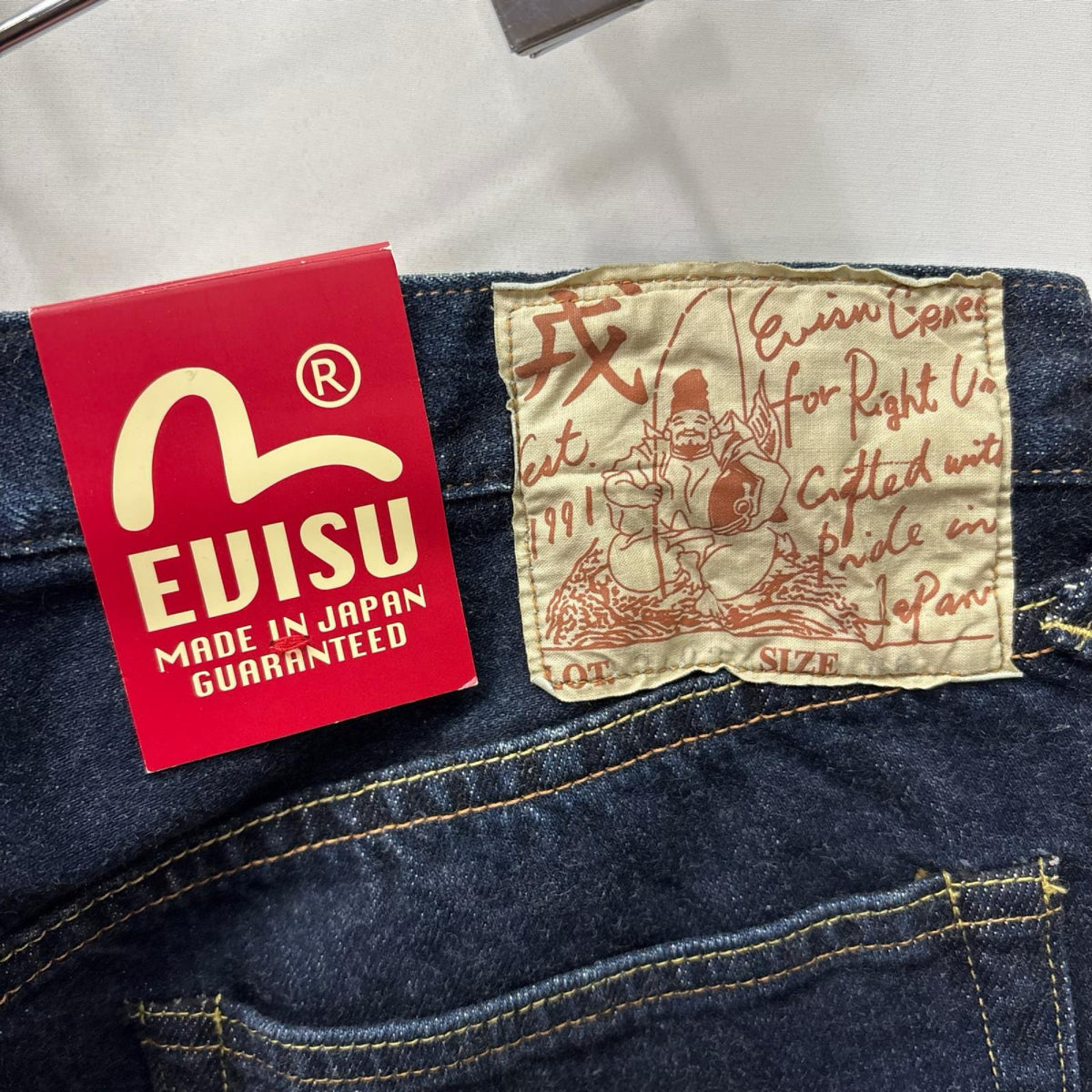 デニムパンツ 9103 カモメペイント デニムパンツ (W36) 36 ブルー