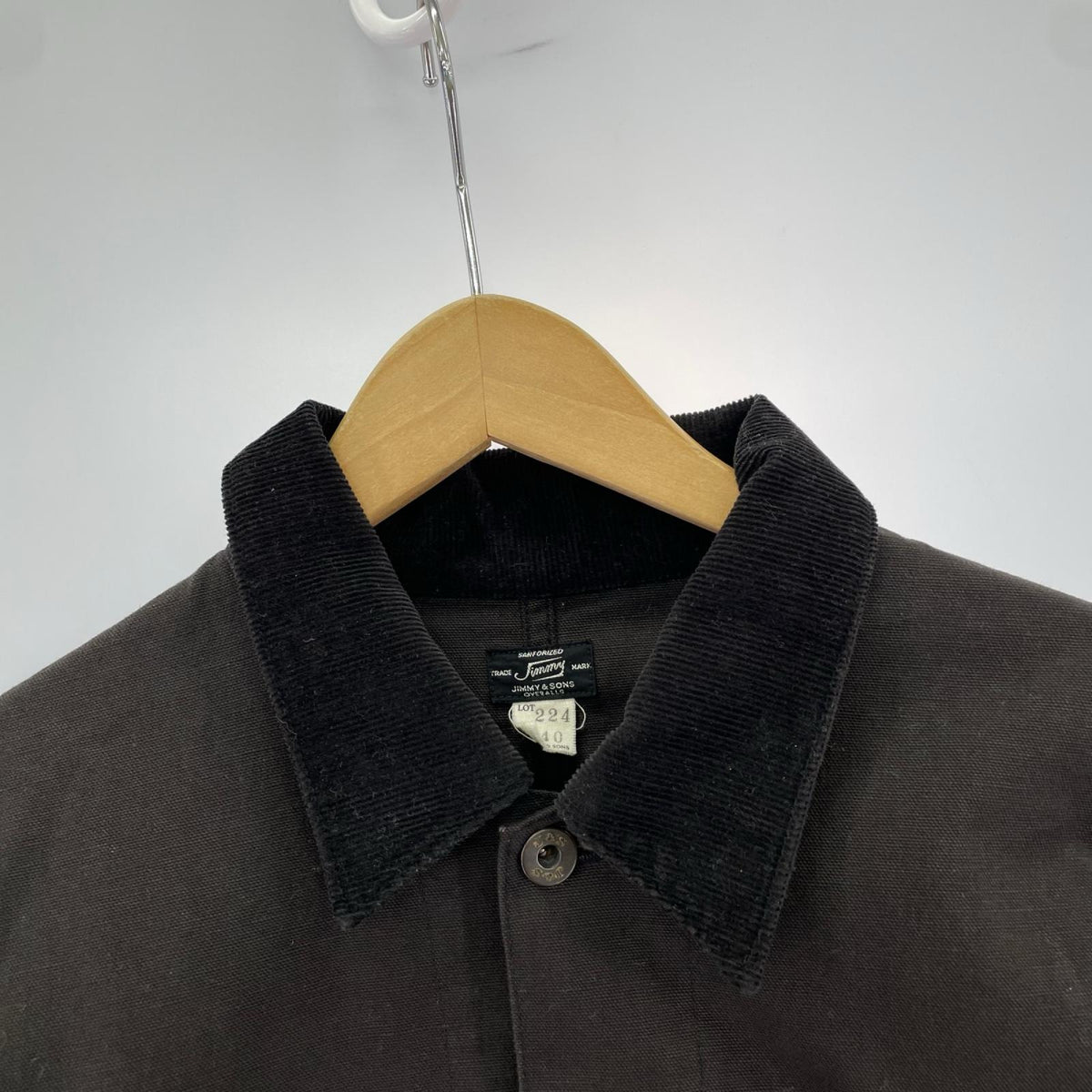 ジャケット Reddish Brown カバーオール 40 ブラック