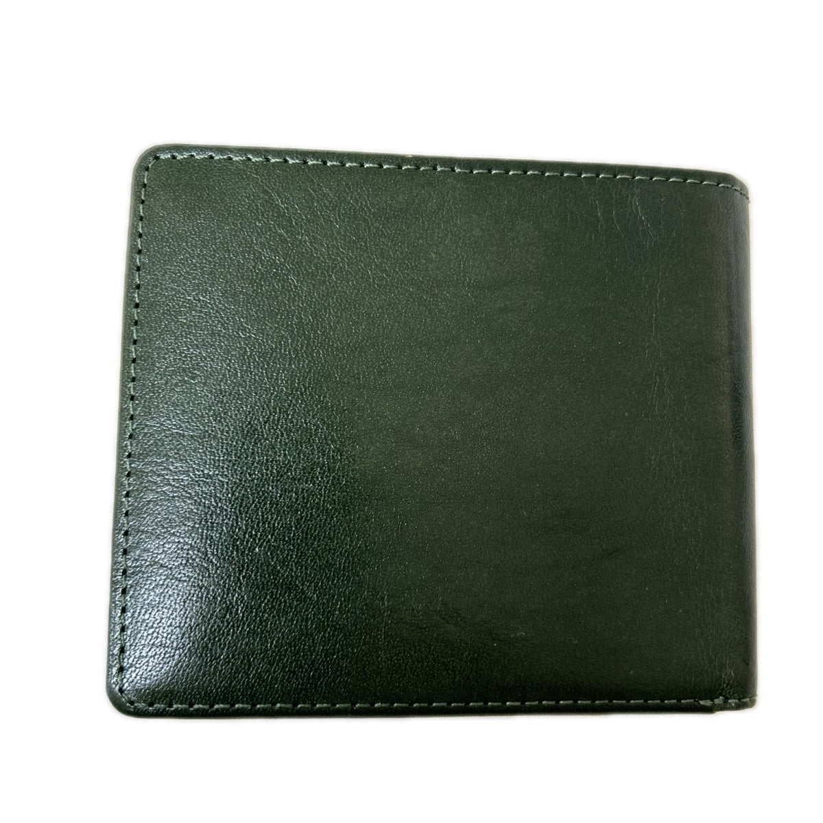 コンパクトウォレット MADE IN ITALY レザーウォレット グリーン グリーン