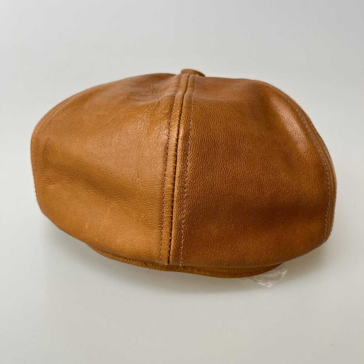 キャスケット STETSON レザー 茶 (L) ブラウン
