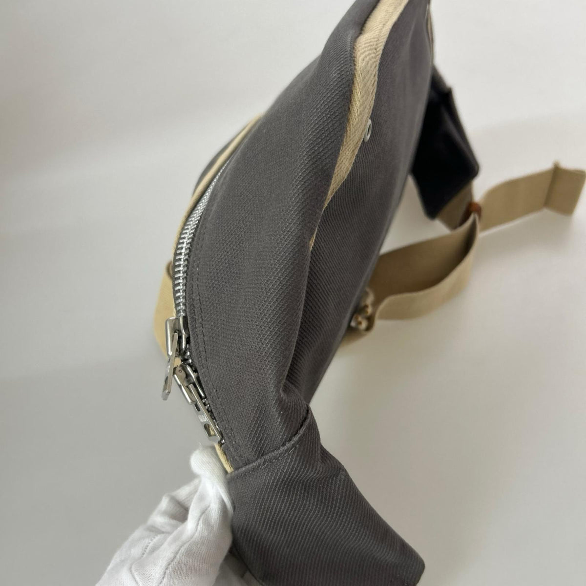 ボディバッグ CREEL ウエストバッグ グレー グレー