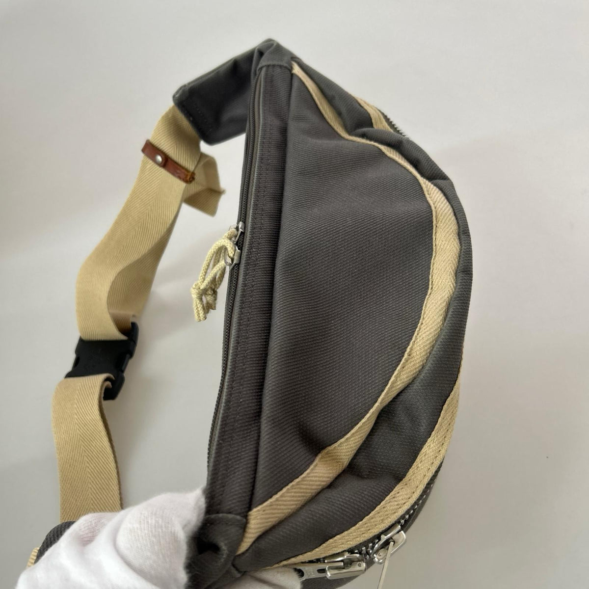 ボディバッグ CREEL ウエストバッグ グレー グレー