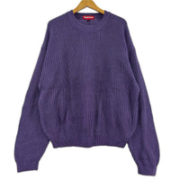 ニット Old English Printed Sweater パープル