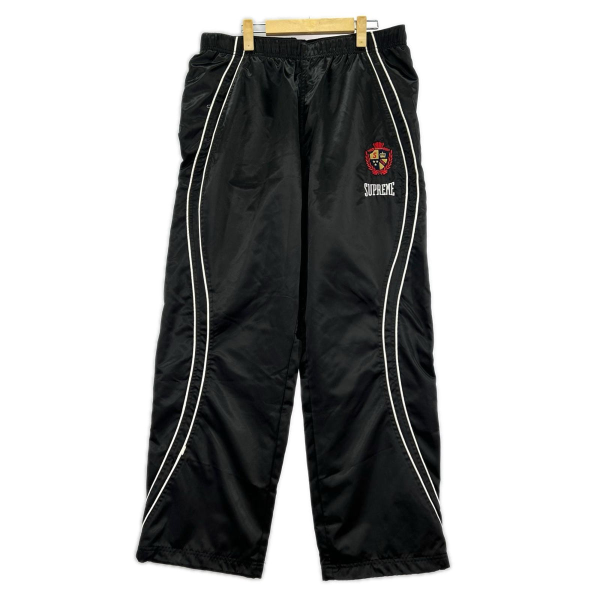 パンツ Satin Track Pants L ブラック
