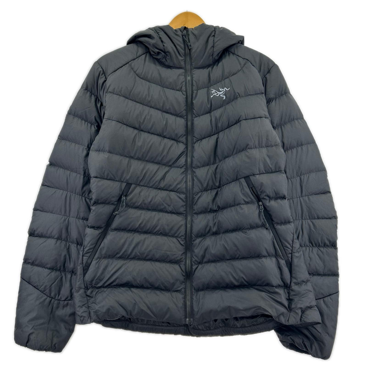 ダウンジャケット CERIUM LT HOODY ナイロン 黒 (M) M ブラック