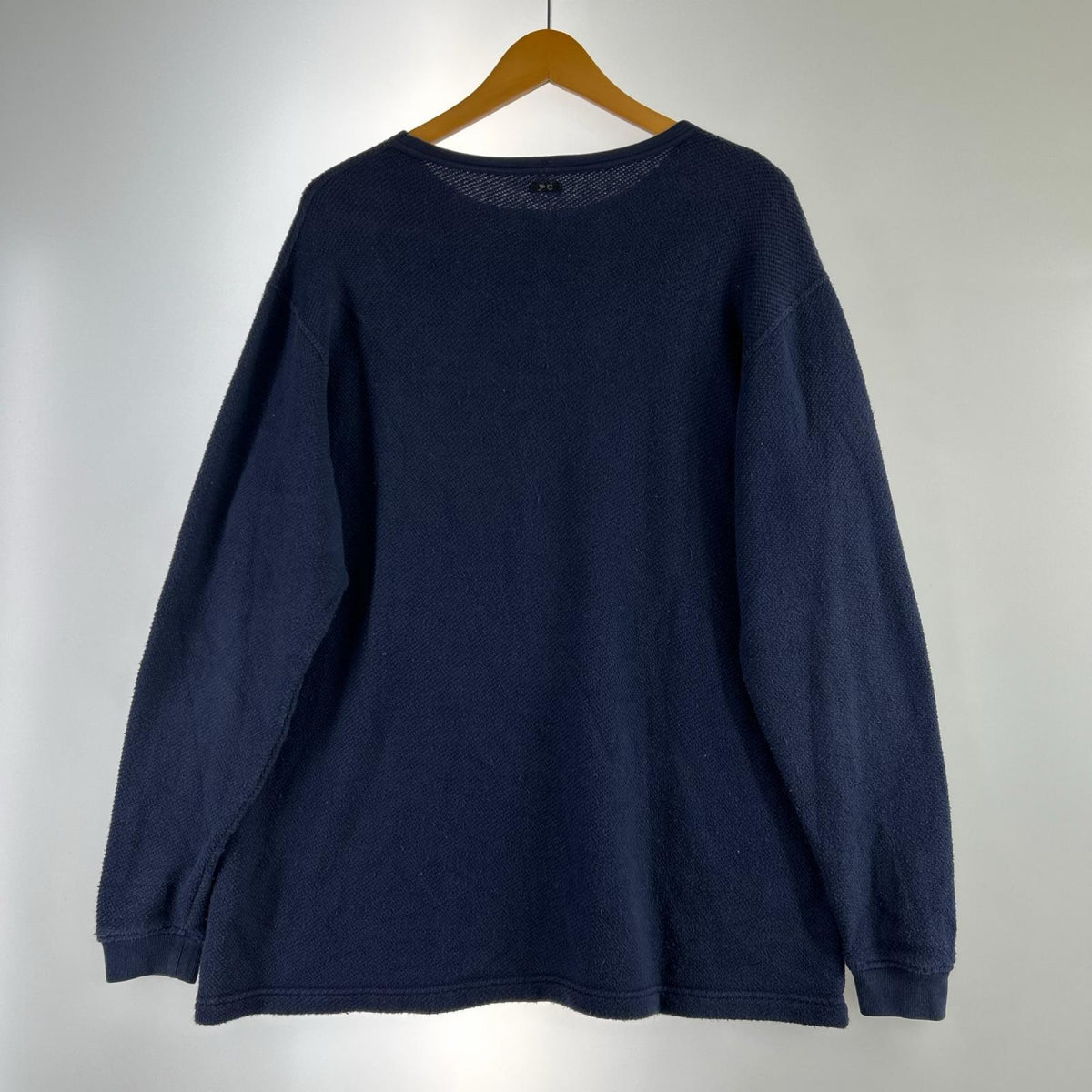 長袖Tシャツ FRENCH THERMAL CREWNECK SS ネイビー