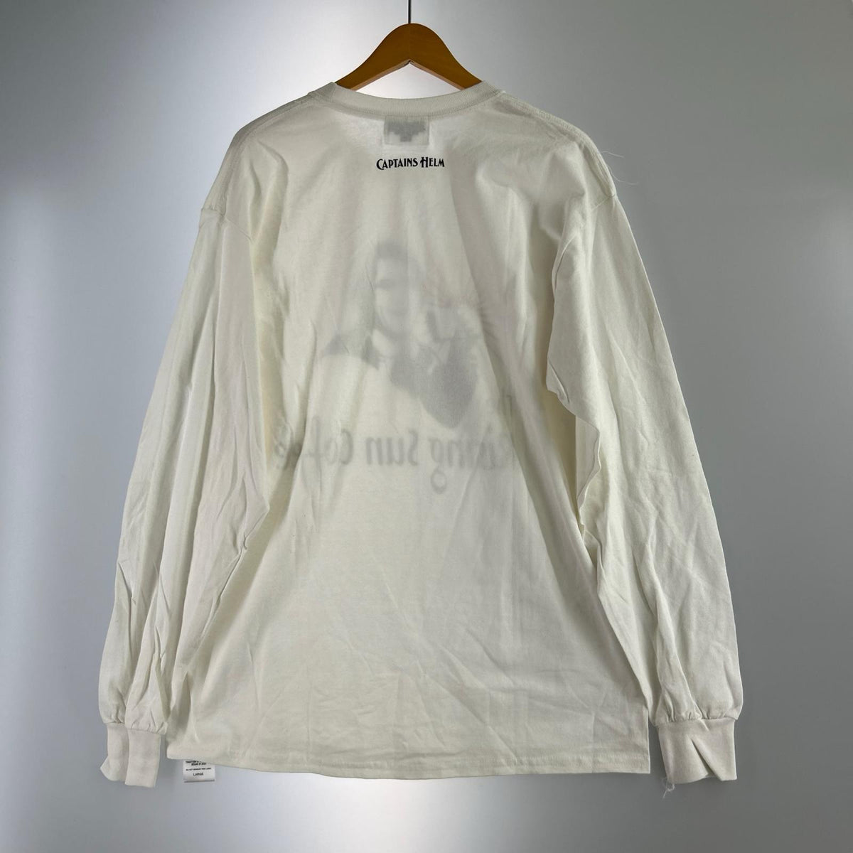 長袖Tシャツ ザライジングサンコーヒー L ホワイト