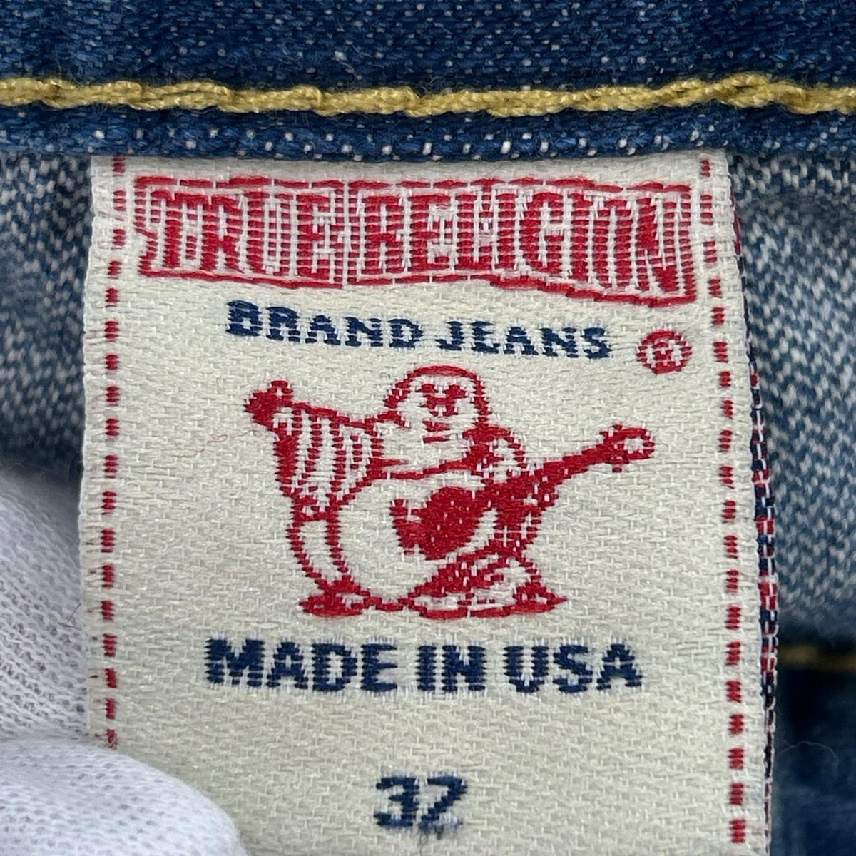 デニムパンツ TRUE RELIGION デニム・ジーンズ 32 ブルー