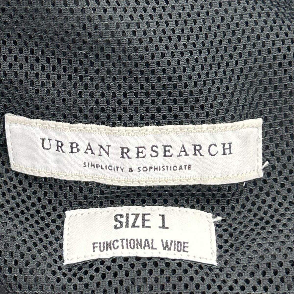 パンツ FUNCTIONAL WIDE SUPER PANTS 1 ブラック