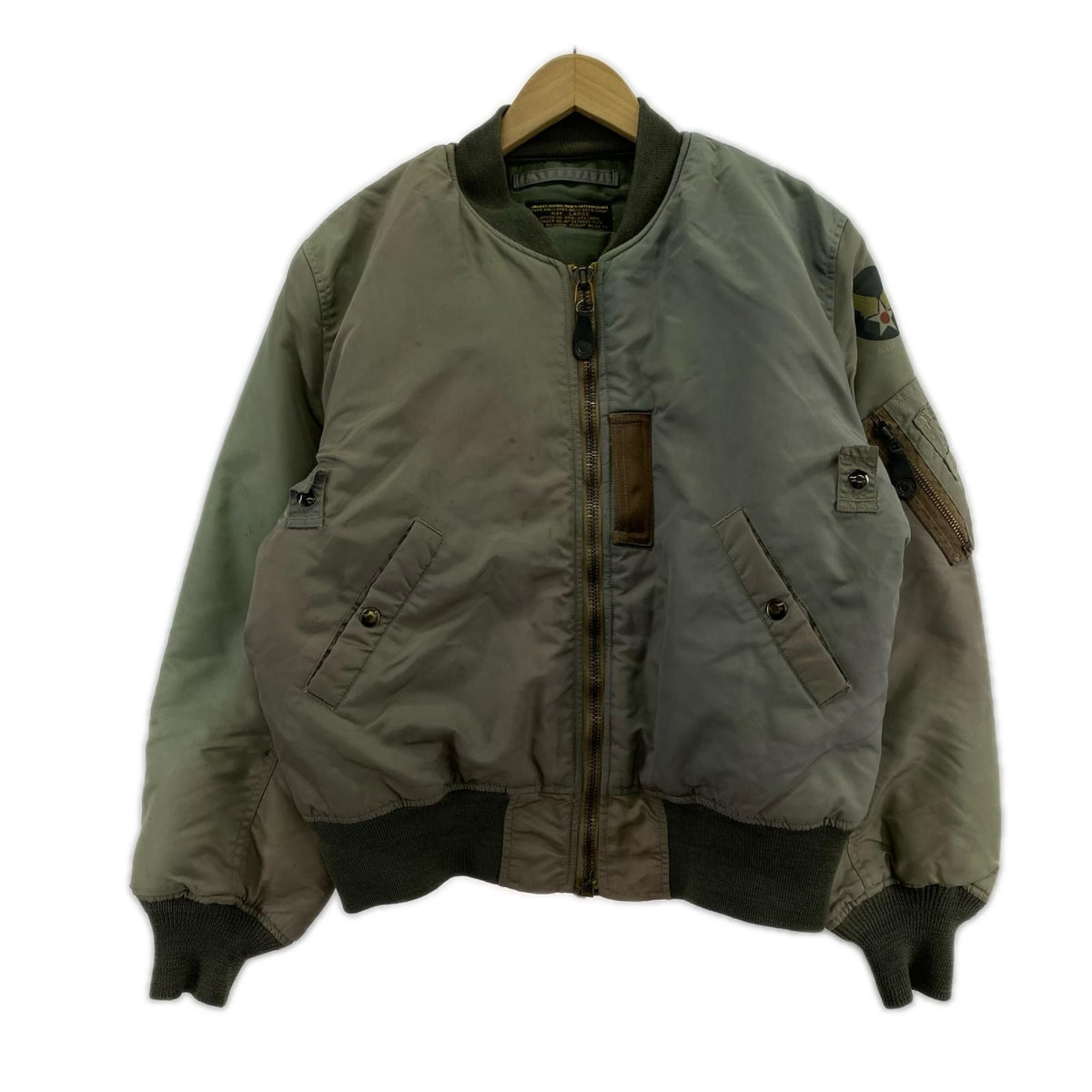 ジャケット MA-1 8279 8415-273-3993 フライトジャケット L グリーン