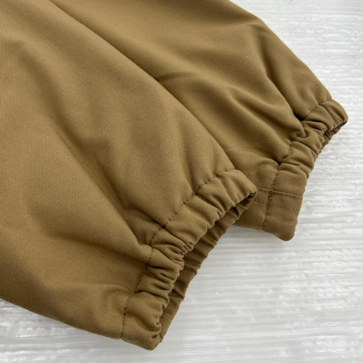 ジャケット Fake Leather Strech Blouson 48 ベージュ