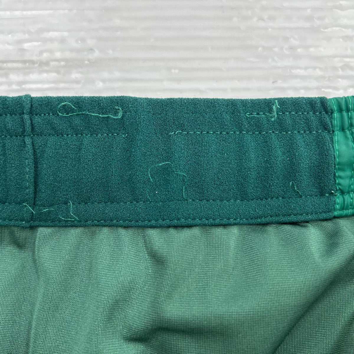 パンツ STRETCH GEORGETTE PANTS グリーン 46