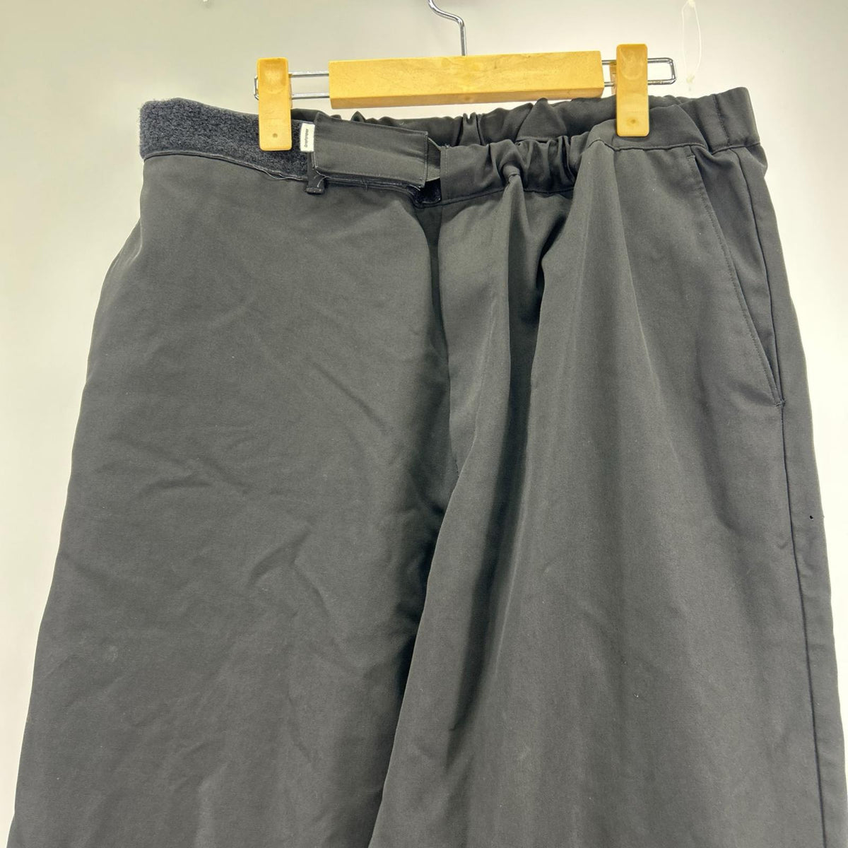 パンツ Scale Off Wool Chef Pants Black (F) フリー ブラック