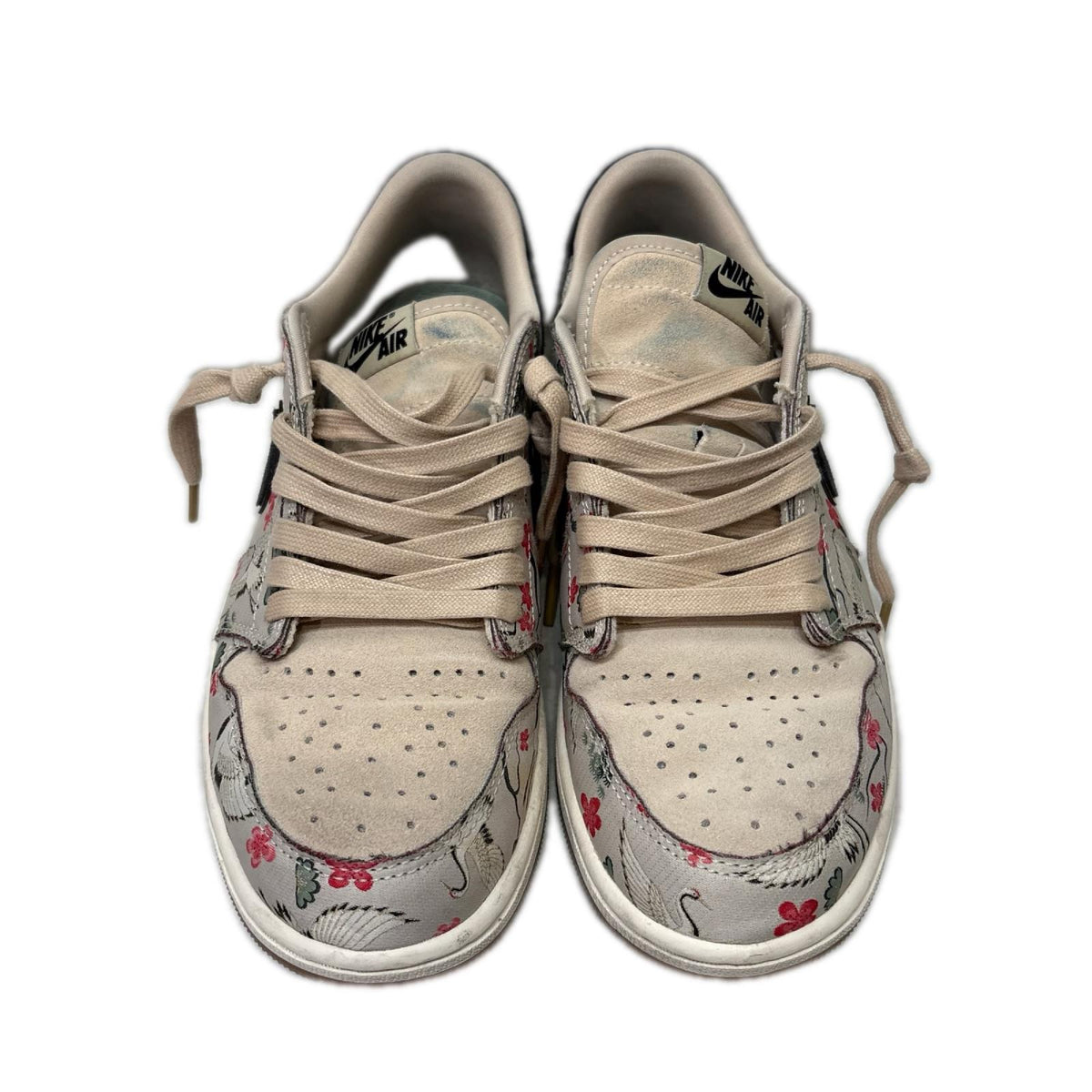 スニーカー Rui Hachimura × Air Jordan 1 Retro Low 27cm (US9 UK8 1/2 EU44) ベージュ