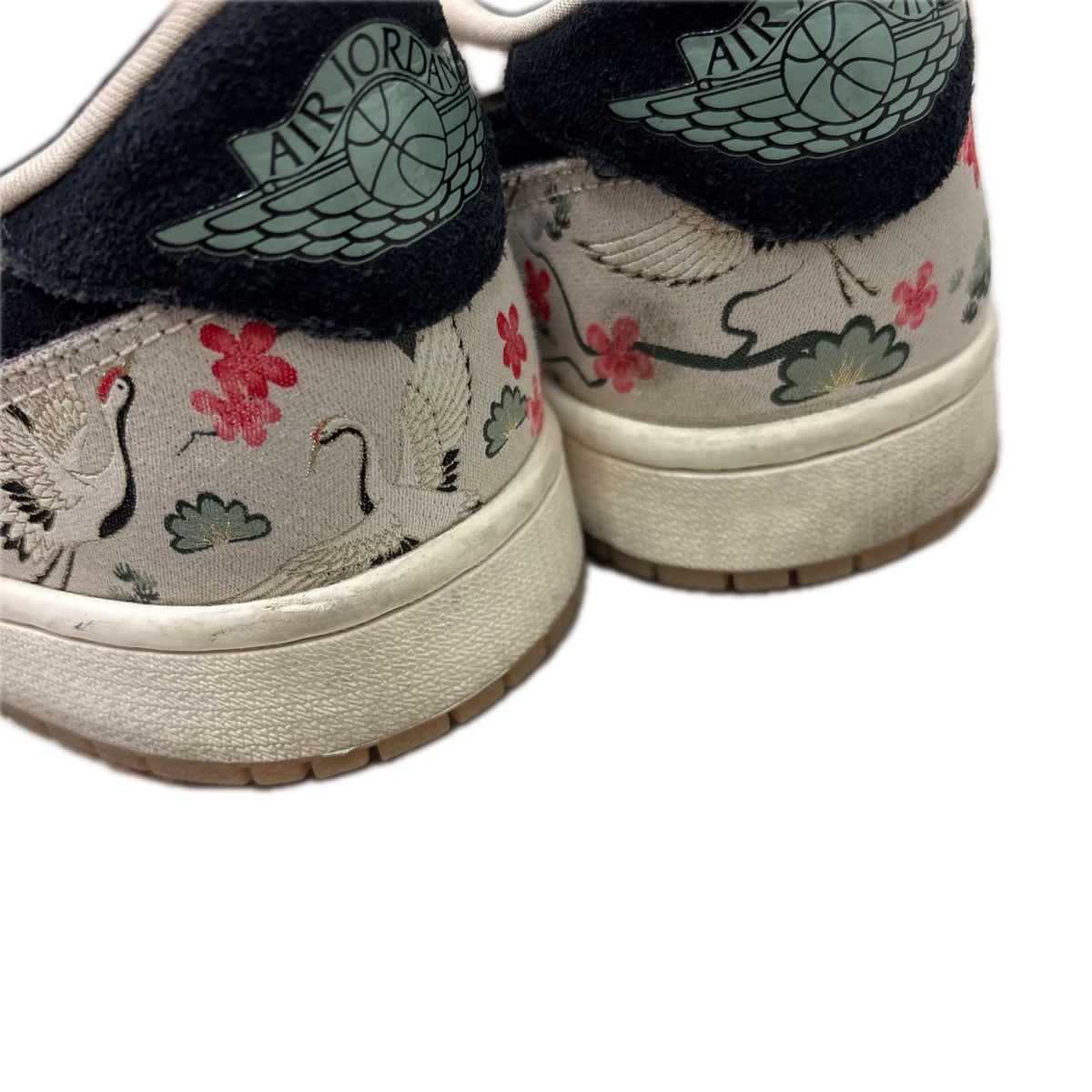 スニーカー Rui Hachimura × Air Jordan 1 Retro Low 27cm (US9 UK8 1/2 EU44) ベージュ