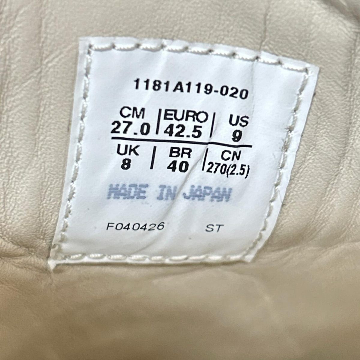 スニーカー 日本製 MEXICO 66 グレー 27 27cm (US9 UK8 1/2 EU44) グレー