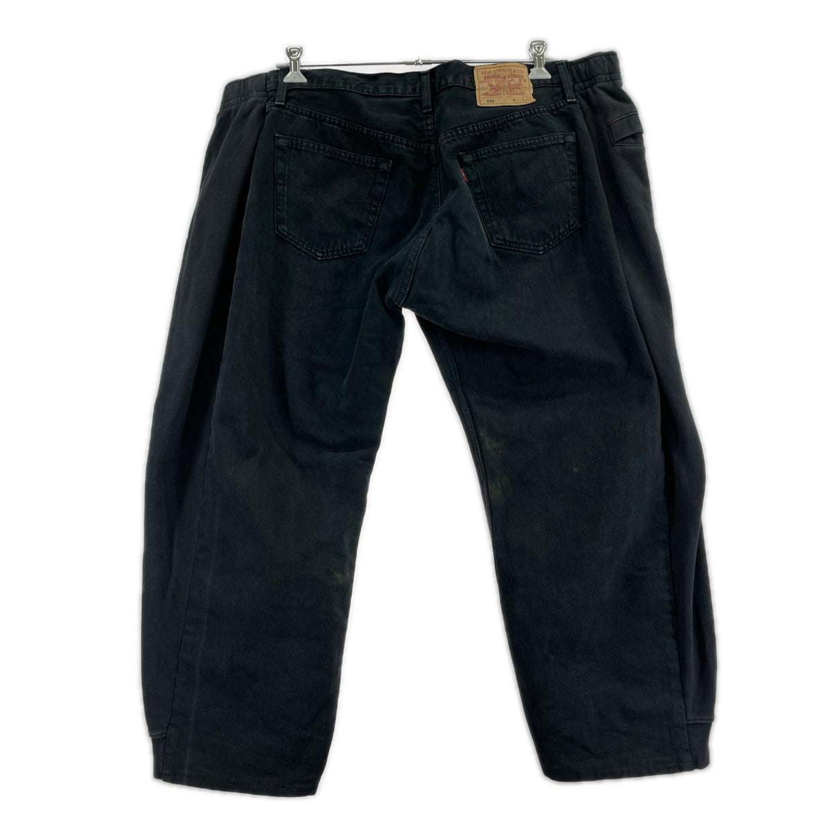 パンツ BLESS OVER JOGGING JEANS ドッキングパンツ L ブラック