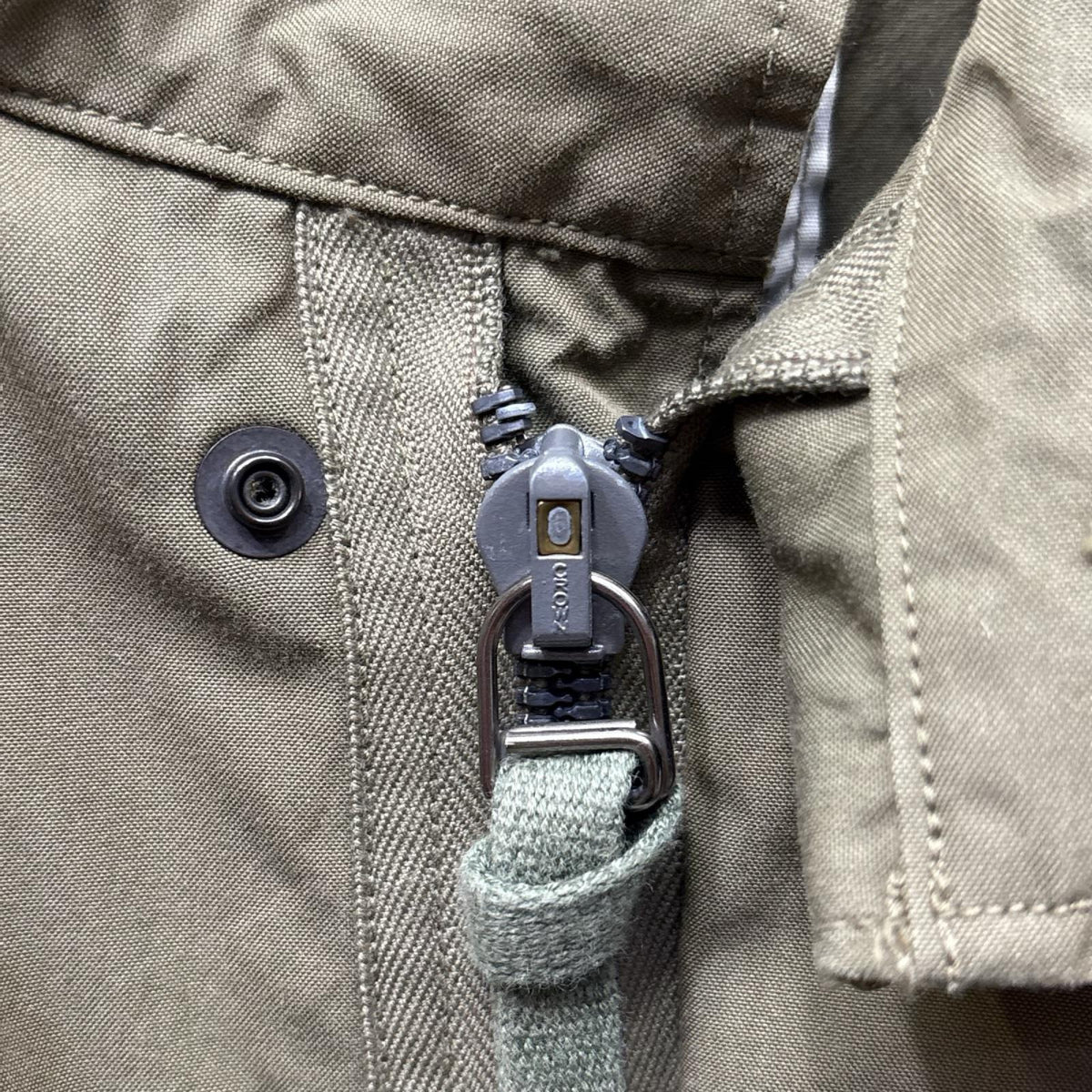ミリタリージャケット Type M-65 (NO HOOD) 緑 (L) L カーキ