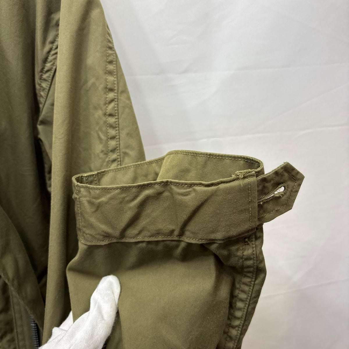 ミリタリージャケット Type M-65 (NO HOOD) 緑 (L) L カーキ