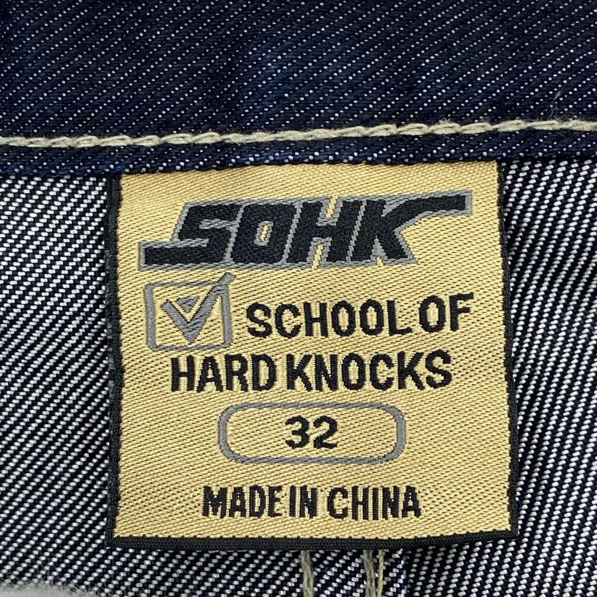 デニムパンツ school of hard knocks デニムパンツ (32) 32 ネイビー