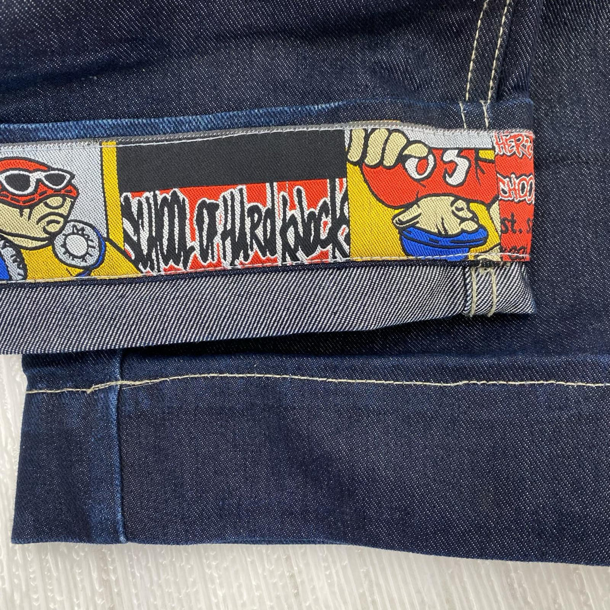 デニムパンツ school of hard knocks デニムパンツ (32) 32 ネイビー