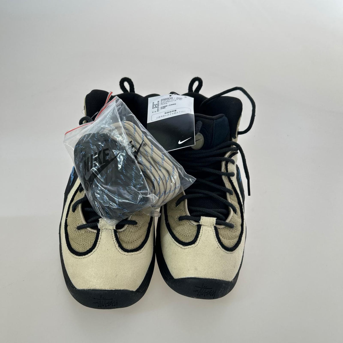 スニーカー ×Stussy Air Penny 2 Stussy Rattan-US10 28cm (US10 UK9 1/2 EU46) ベージュ