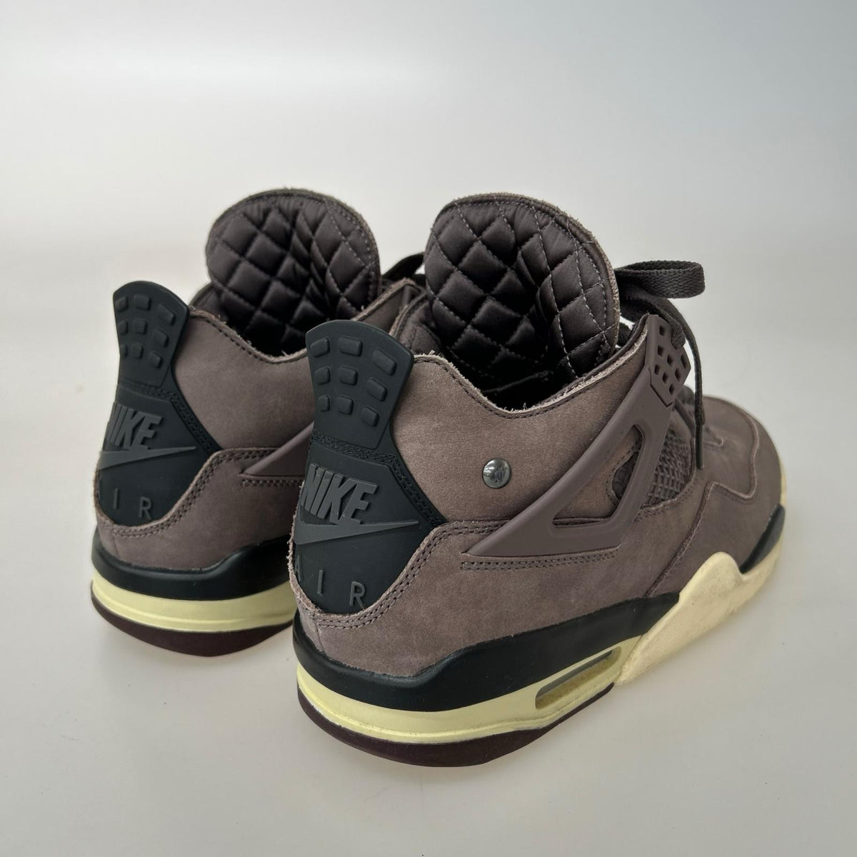 スニーカー ×A Ma Maniere Air Jordan 4 27cm 27cm (US9 UK8 1/2 EU44) ブラウン