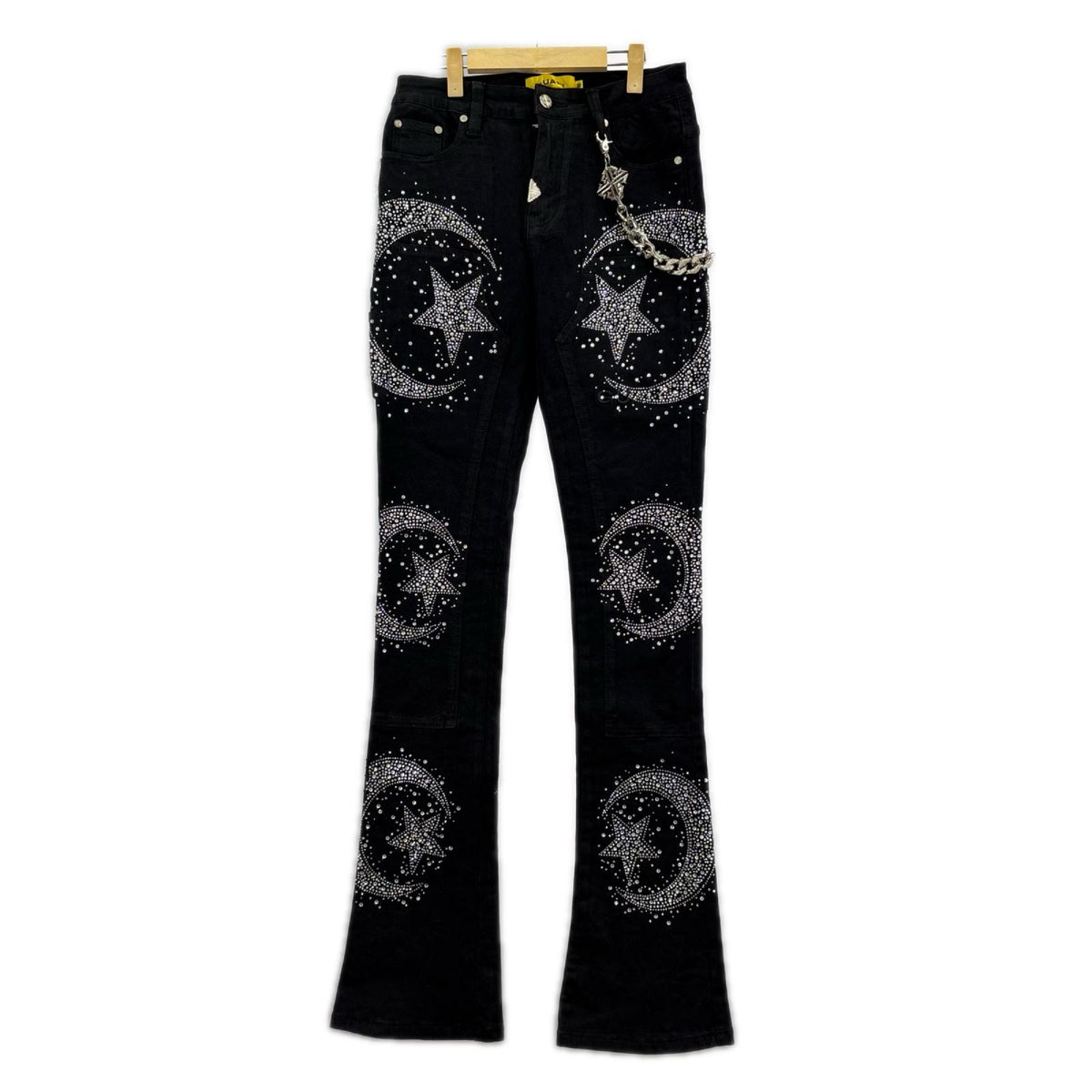 デニムパンツ WAXED CALLIGRAPHY DENIM 30 ブラック