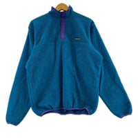 ジャケット patagonia 80s シンチラスナップT ポケット無 フリース L ターコイズ L