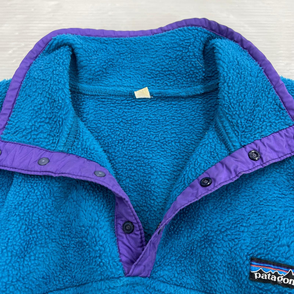 ジャケット patagonia 80s シンチラスナップT ポケット無 フリース L ターコイズ L