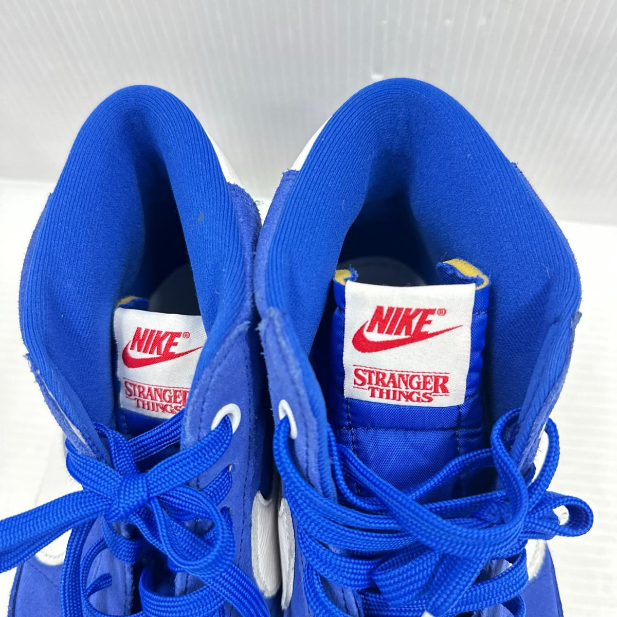 スニーカー ×Stranger Things Blazer Mid BLU 28.0cm 28