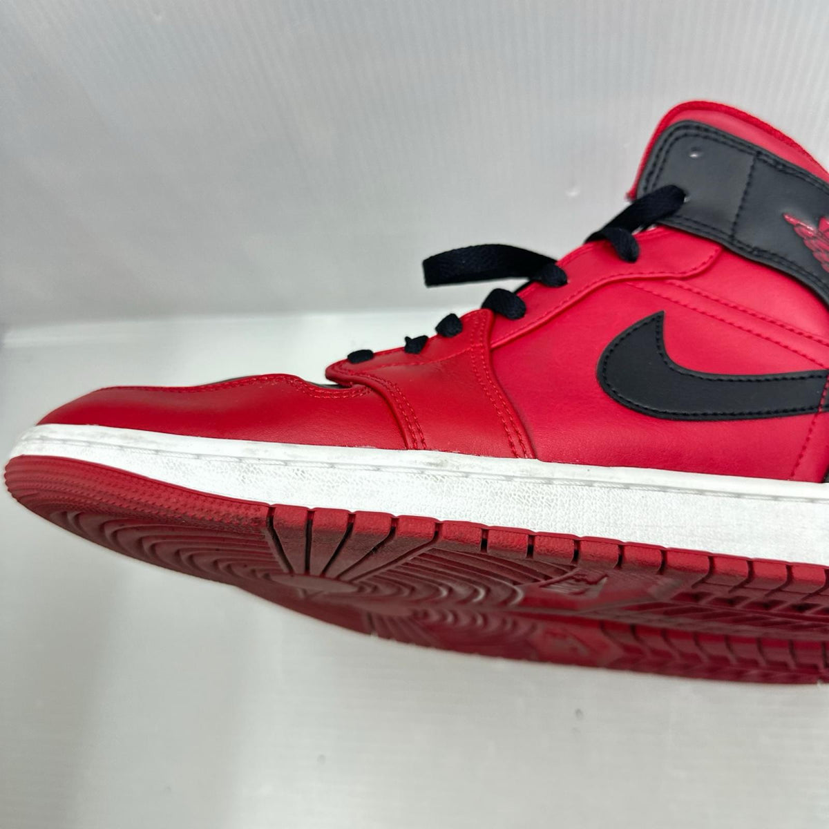 スニーカー Air Jordan 1 Mid Reverse Bred 29.0cm 29