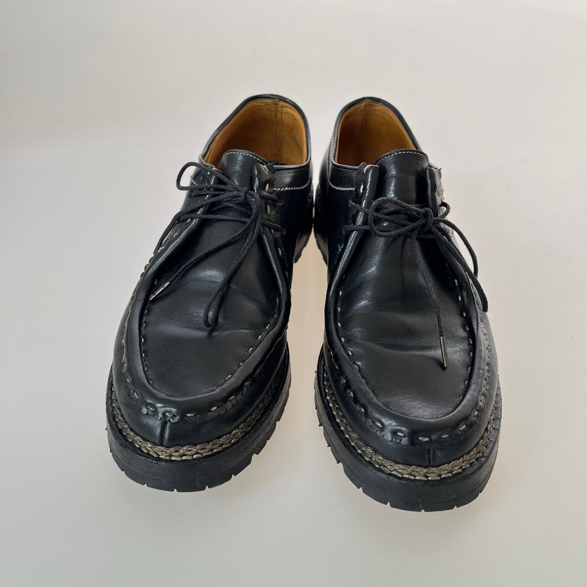 シューズ チロリアンシューズ Marmolada 黒 ブラック
