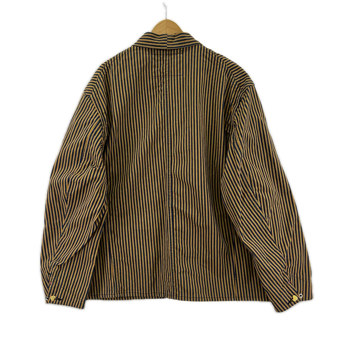 ジャケット TCB jeans CATHARTT CHORE COAT STRIPE 44 ブラウン