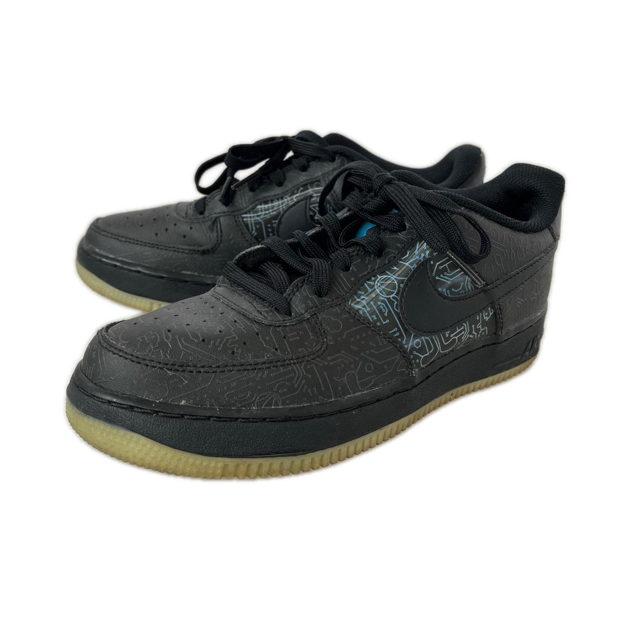 スニーカー Space Players × Nike GS Air Force 1 Low 25cm (US7 UK6 1/2 EU40) ブラック