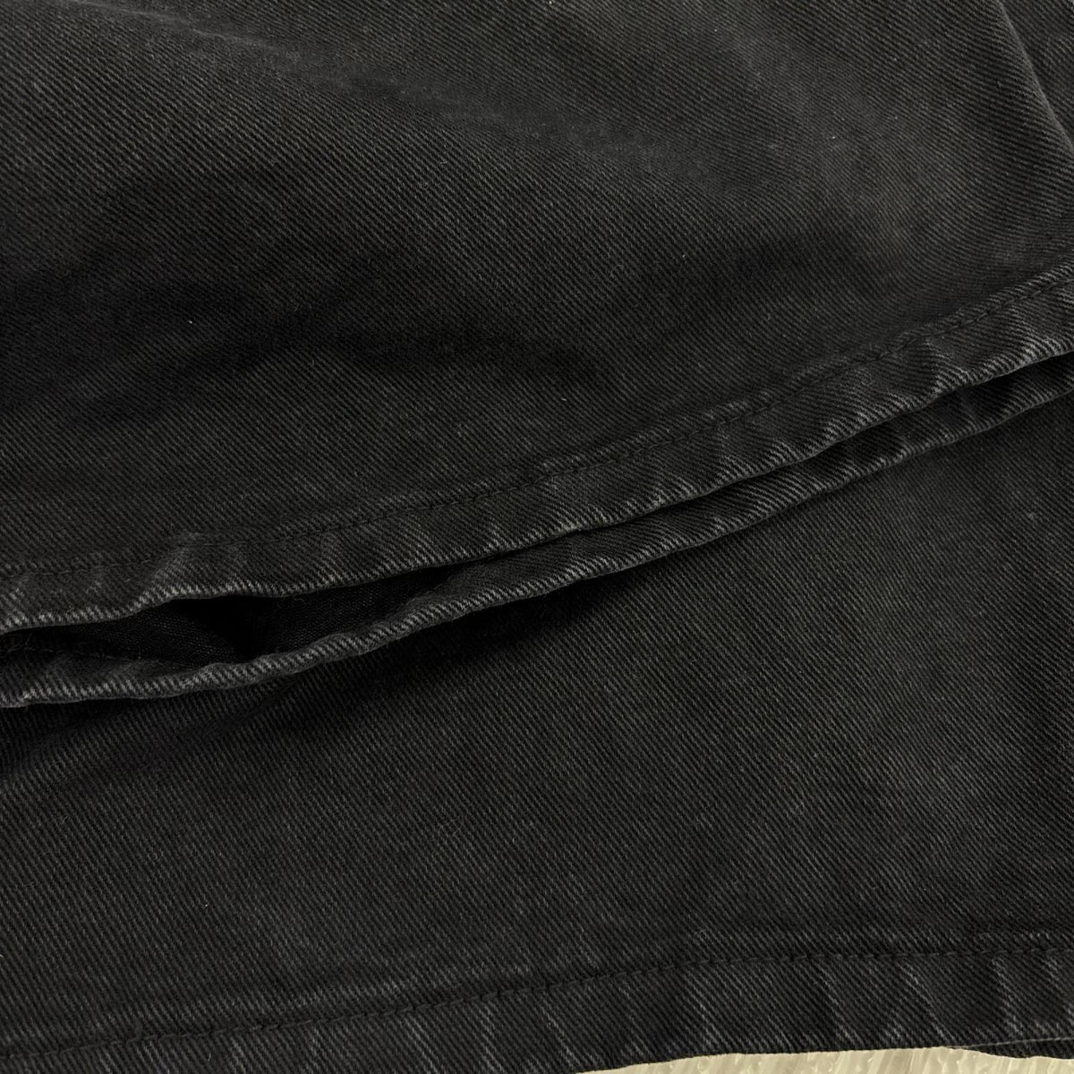 ショートパンツ 90s ワイド ブラック ブラック