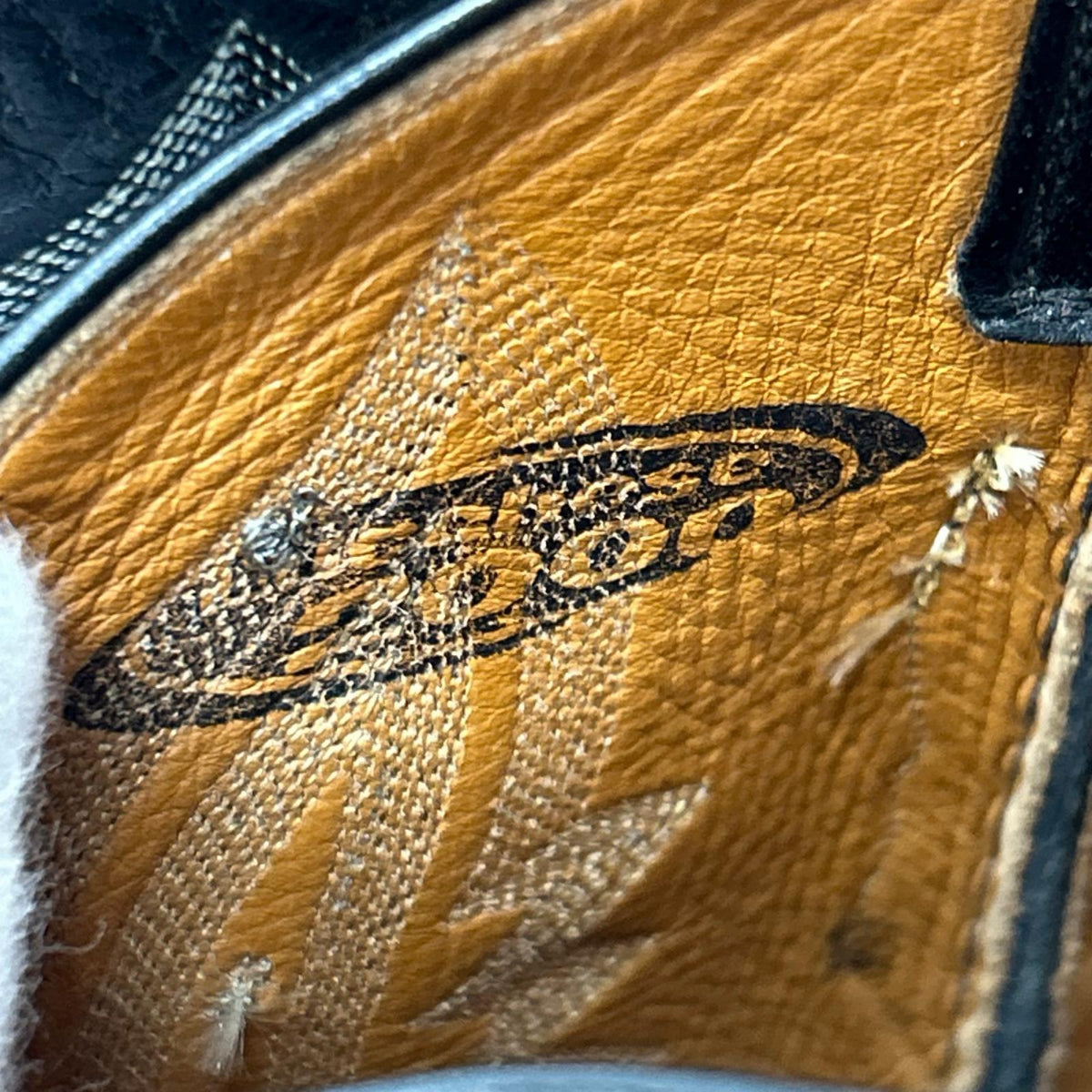 ブーツ LUCCHESE ウエスタンブーツ 黒(9D) ブラック