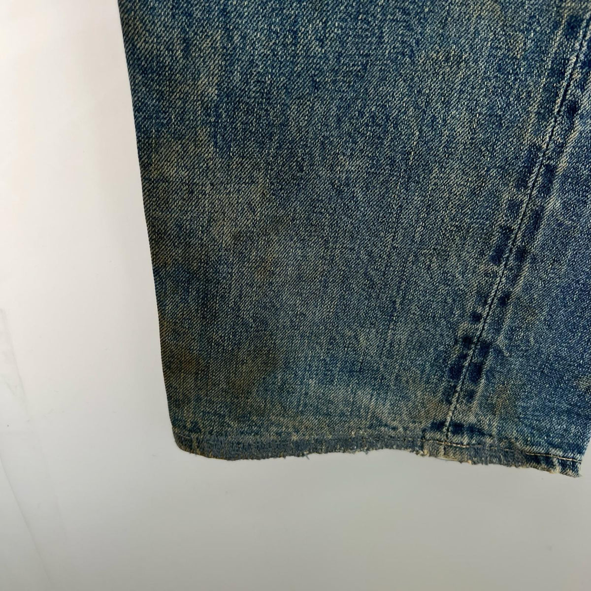デニムパンツ 501 66前期 刻印6 BIG E 実寸W36 ブルー