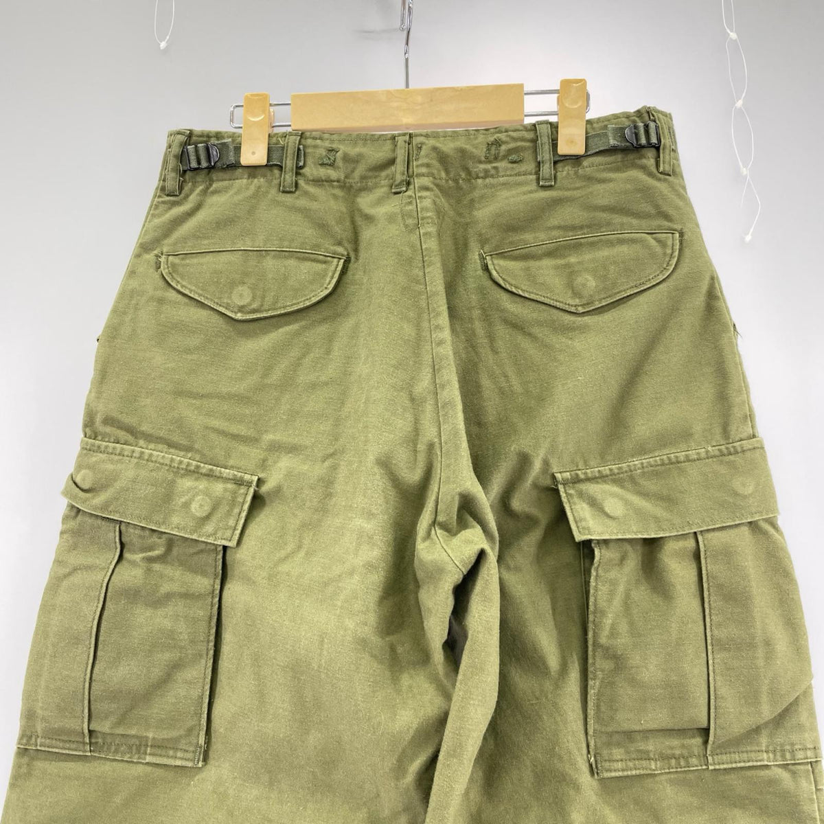 パンツ U.S.ARMY 70s M-65 後期型 フィーツドパンツ (S-S) S カーキ