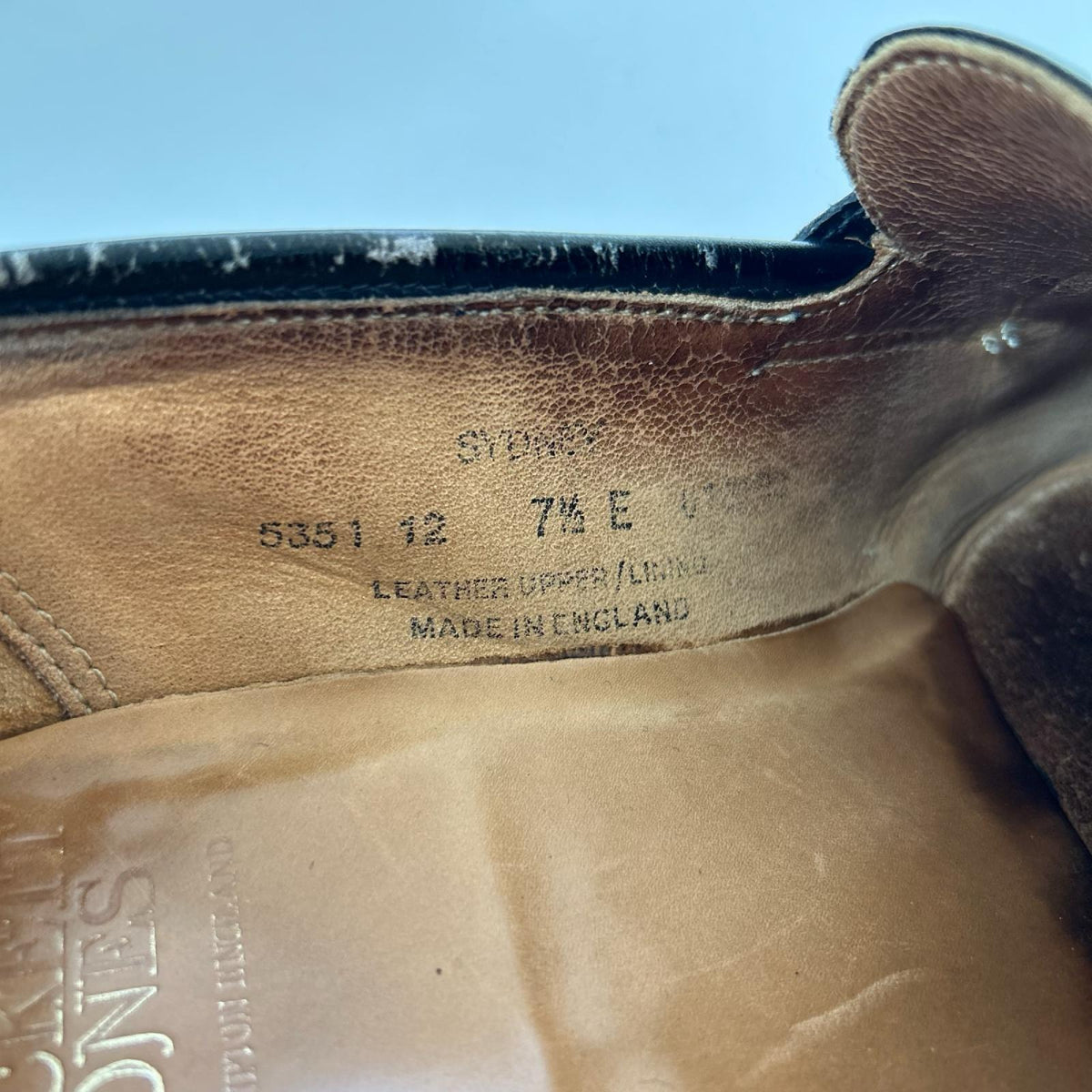 シューズ SYDNEY ペニーローファー (7 1/2E) 27.5cm (US9 1/2 UK9 EU45) ブラック