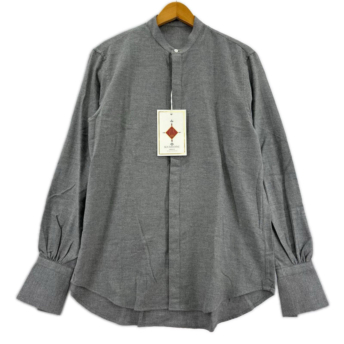 長袖シャツ BOURRIENNE PARIS X ASTRALE グレー 40 グレー