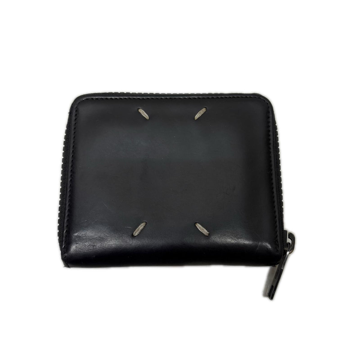 コンパクトウォレット 20SS 牛革コンパクトウォレット ブラック